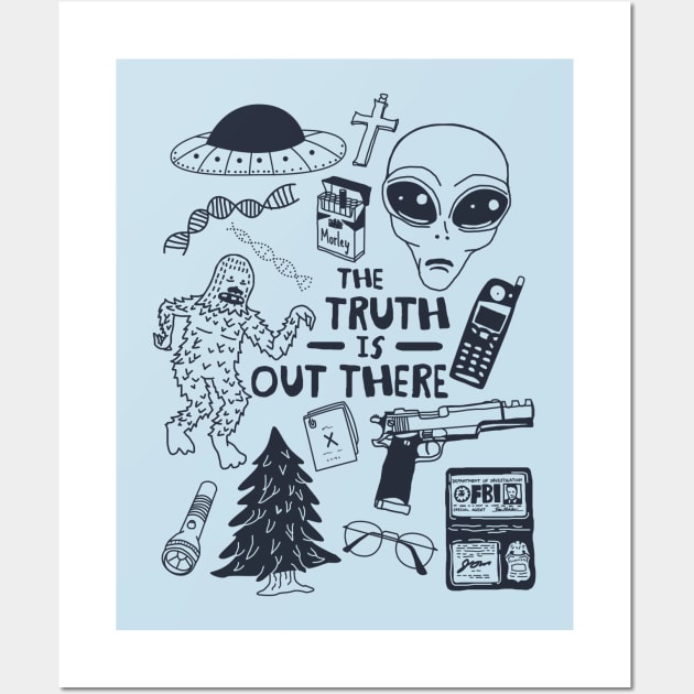 the x files Wall Art by halfabubble